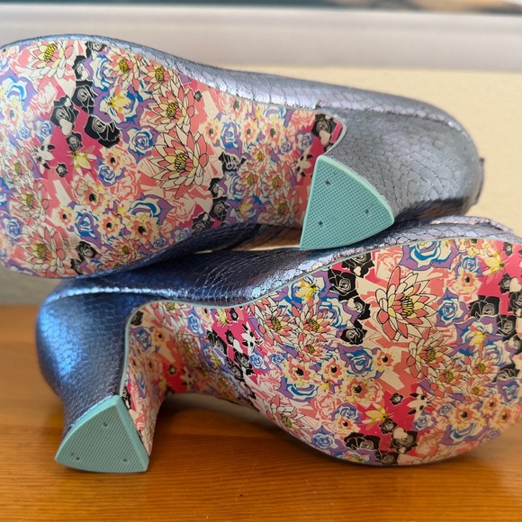 Irregular Choice Pastel Blue Heels - Just in Time - New In Box - Picture 8 of 16